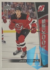 Jack Hughes 2019-20 UD Rookie Box Set Rookies RC #1